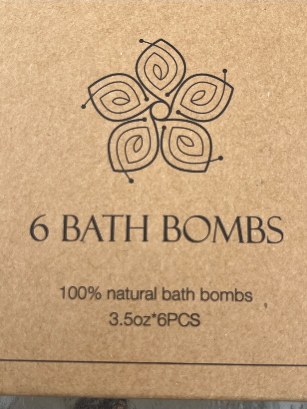 Bath Bombs SET OF SIX Handmade 100% Natural Essential Oils Gift Pack NIP - Picture 5 of 5